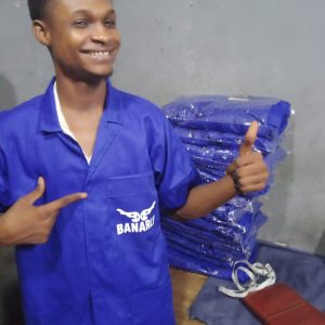 Home coverall with design